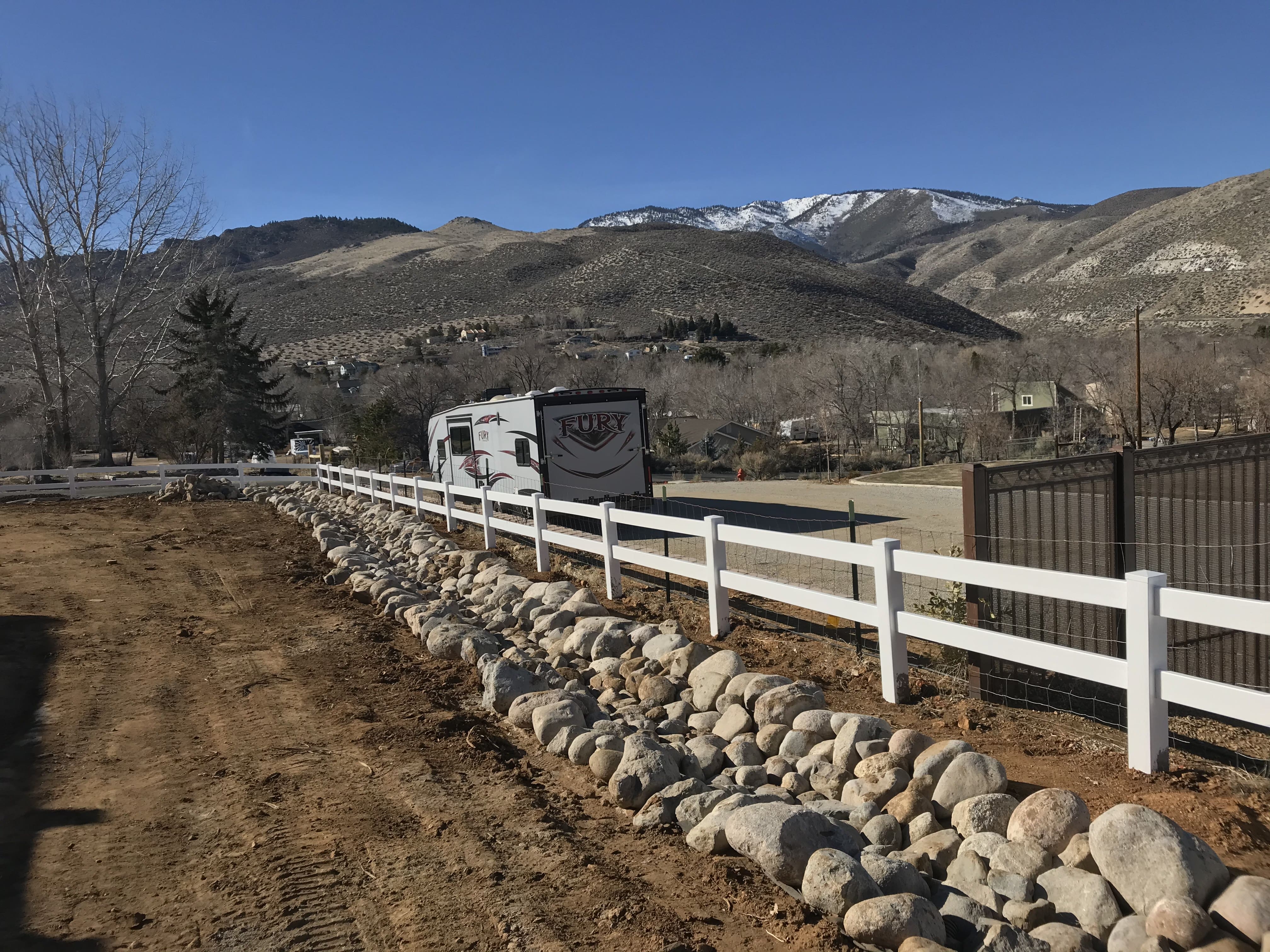 picture of ranch fencing